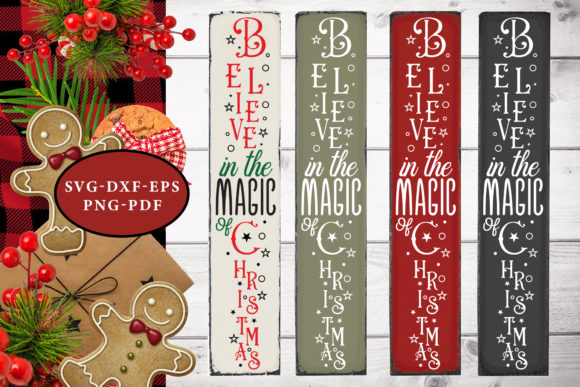 Believe in the Magic Christmas, SVG