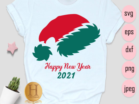 Christmas Happy New Year 2021 Santa SVG Review for Embroidery Projects