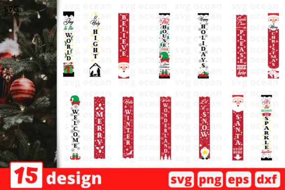 Christmas Porch SVG Bundle Review for Real Embroidery Projects