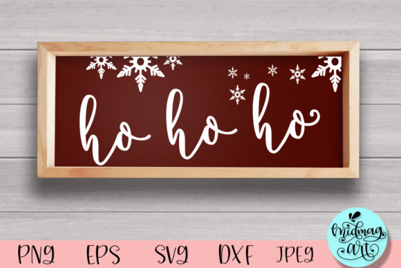 Ho Ho Ho Wood Sign SVG Review for Embroidery Projects