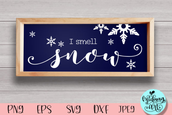 I Smell Snow Wood Sign Svg – A Winter-Themed Embroidery Design Review