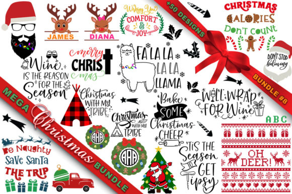 MEGA Christmas SVG Bundle 8 Review